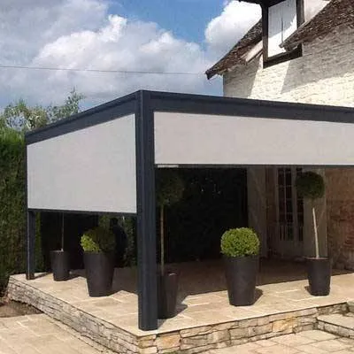 Dikey Tente Sistemleri Zip Perdeler