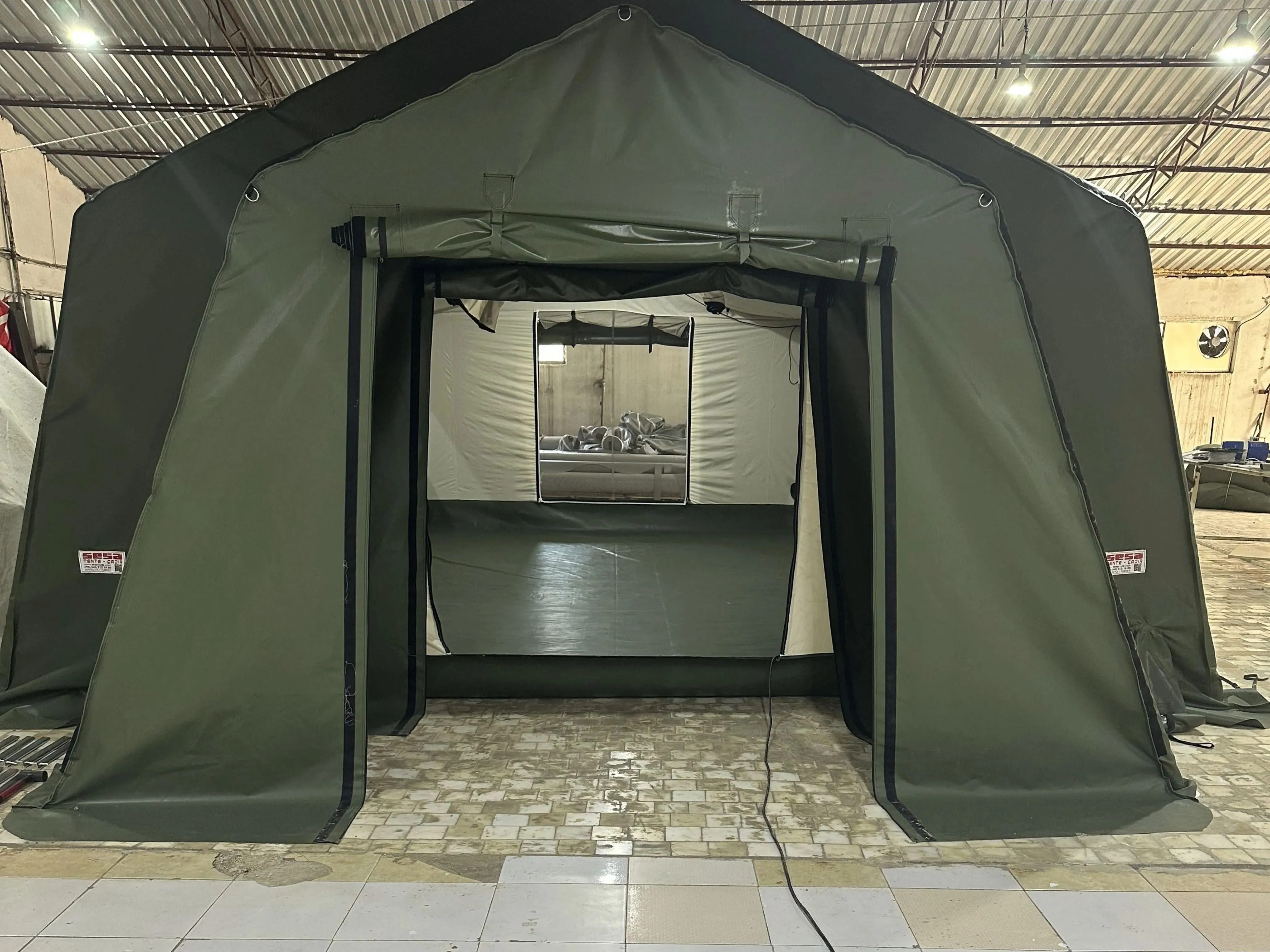 Askeri Çadır İskeletli Nato