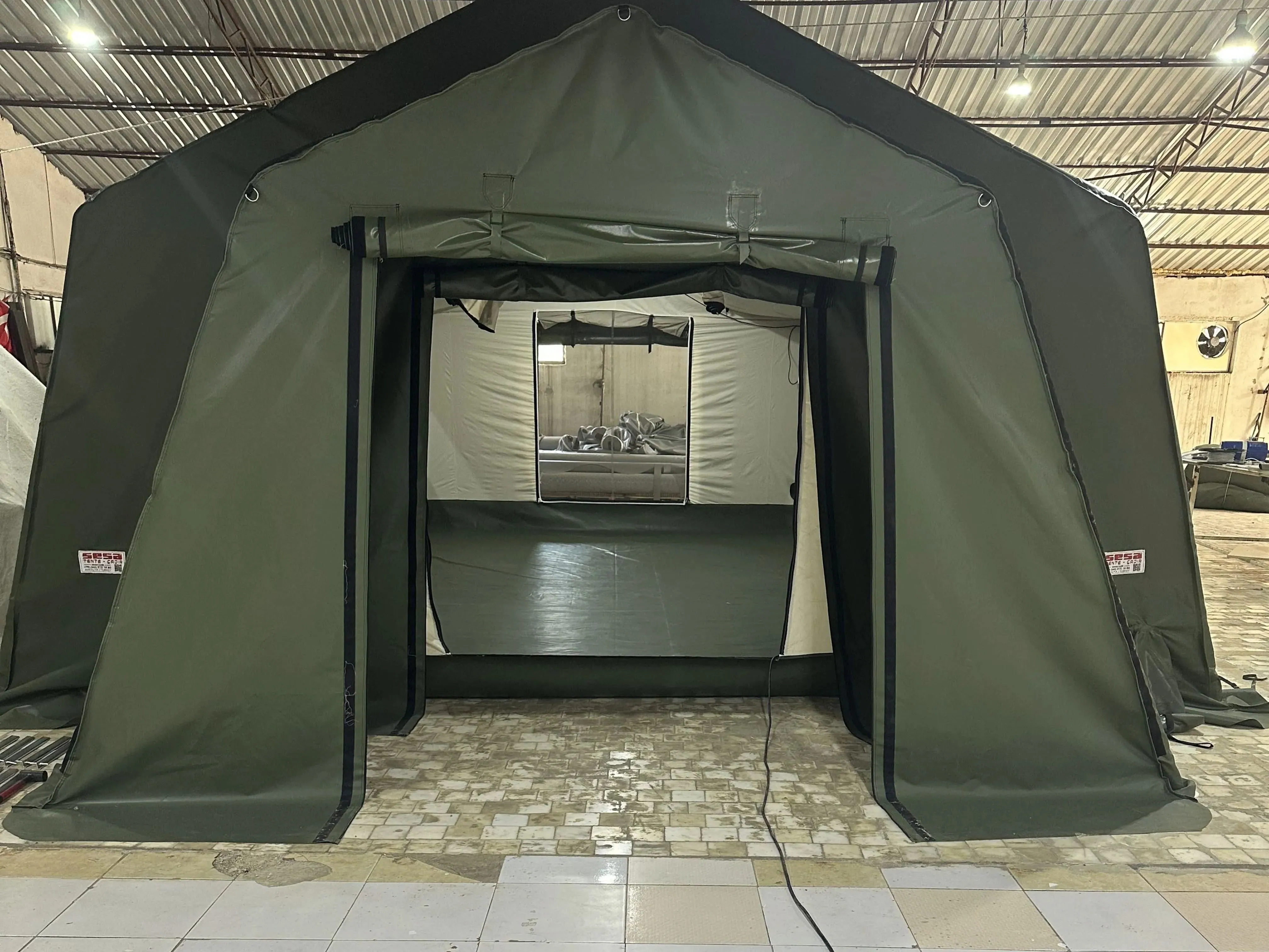 ASKERİ ÇADIR İSKELETLİ NATO