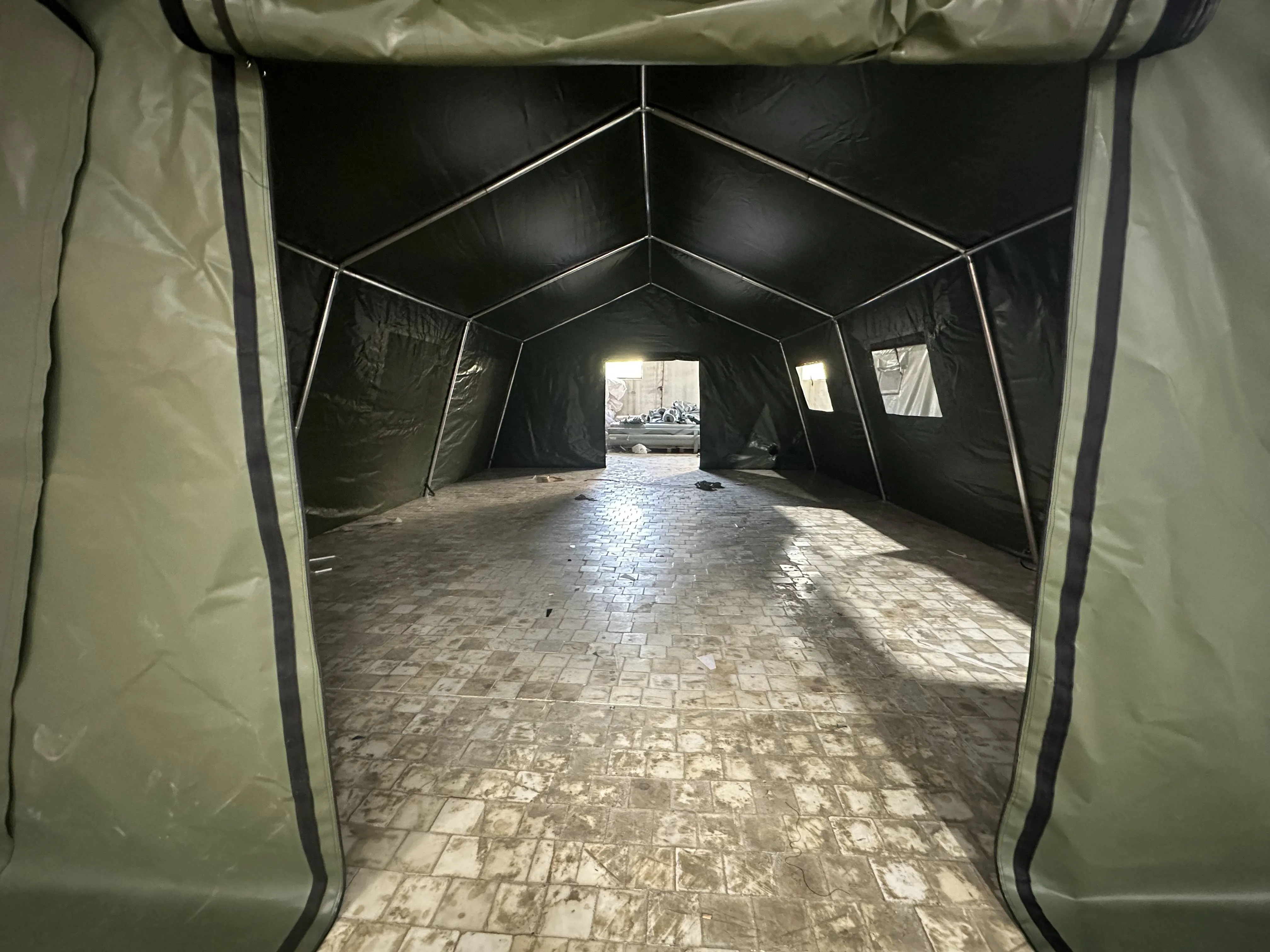 ASKERİ ÇADIR İSKELETLİ NATO