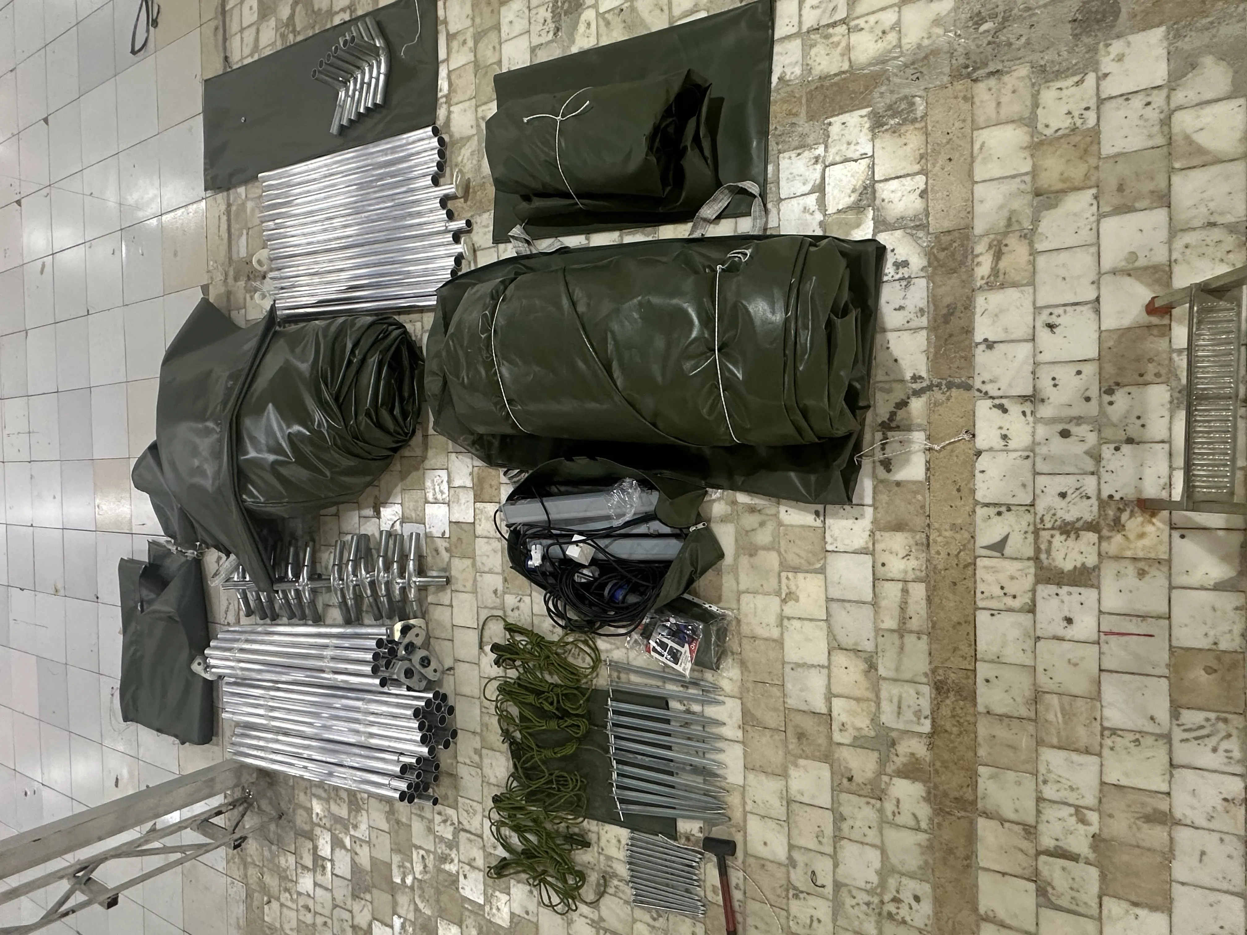 ASKERİ ÇADIR İSKELETLİ NATO